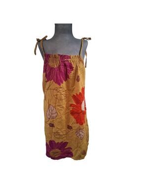Cotton summer floral dress